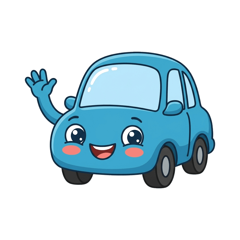 Scrappy mascot for Lewisham scrap car collection